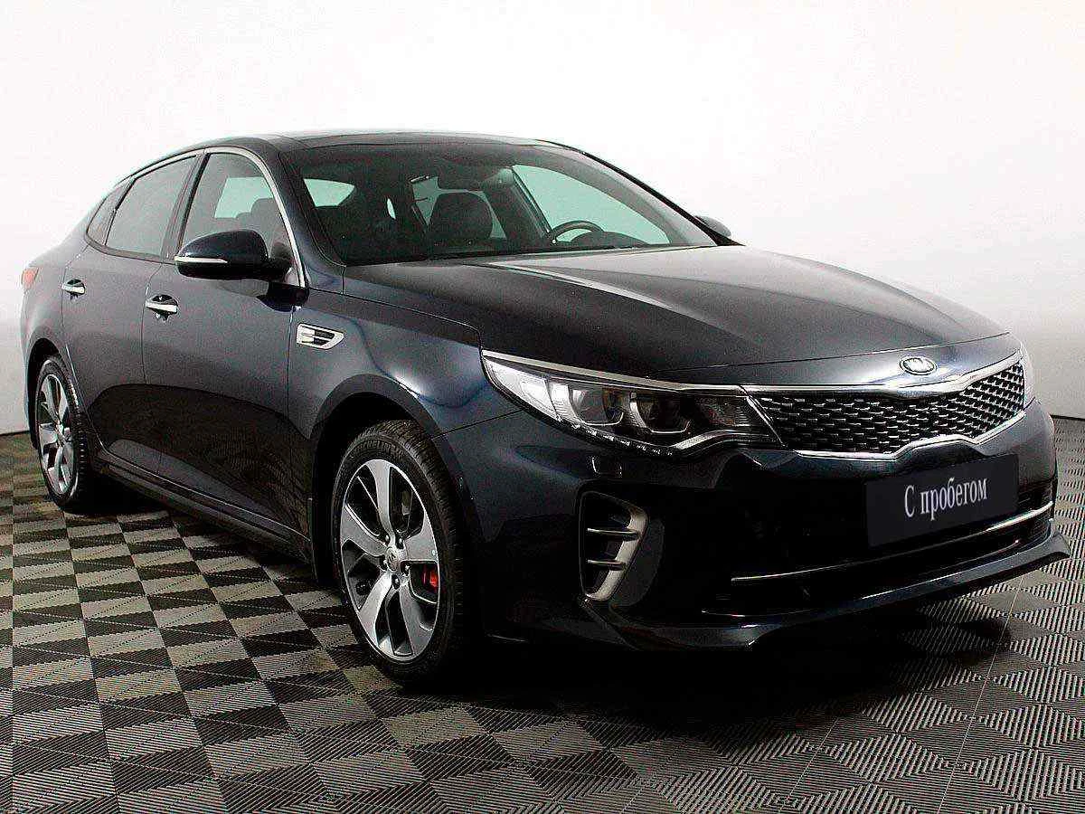 KIA Optima, Синий, 2017, Автоматическая, 245 л.с., цена от 1 436 000 руб.