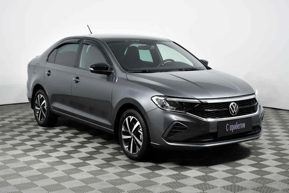 Volkswagen Polo, Серый, 2021, Автоматическая, 110 л.с., цена от 1 450 000 руб.
