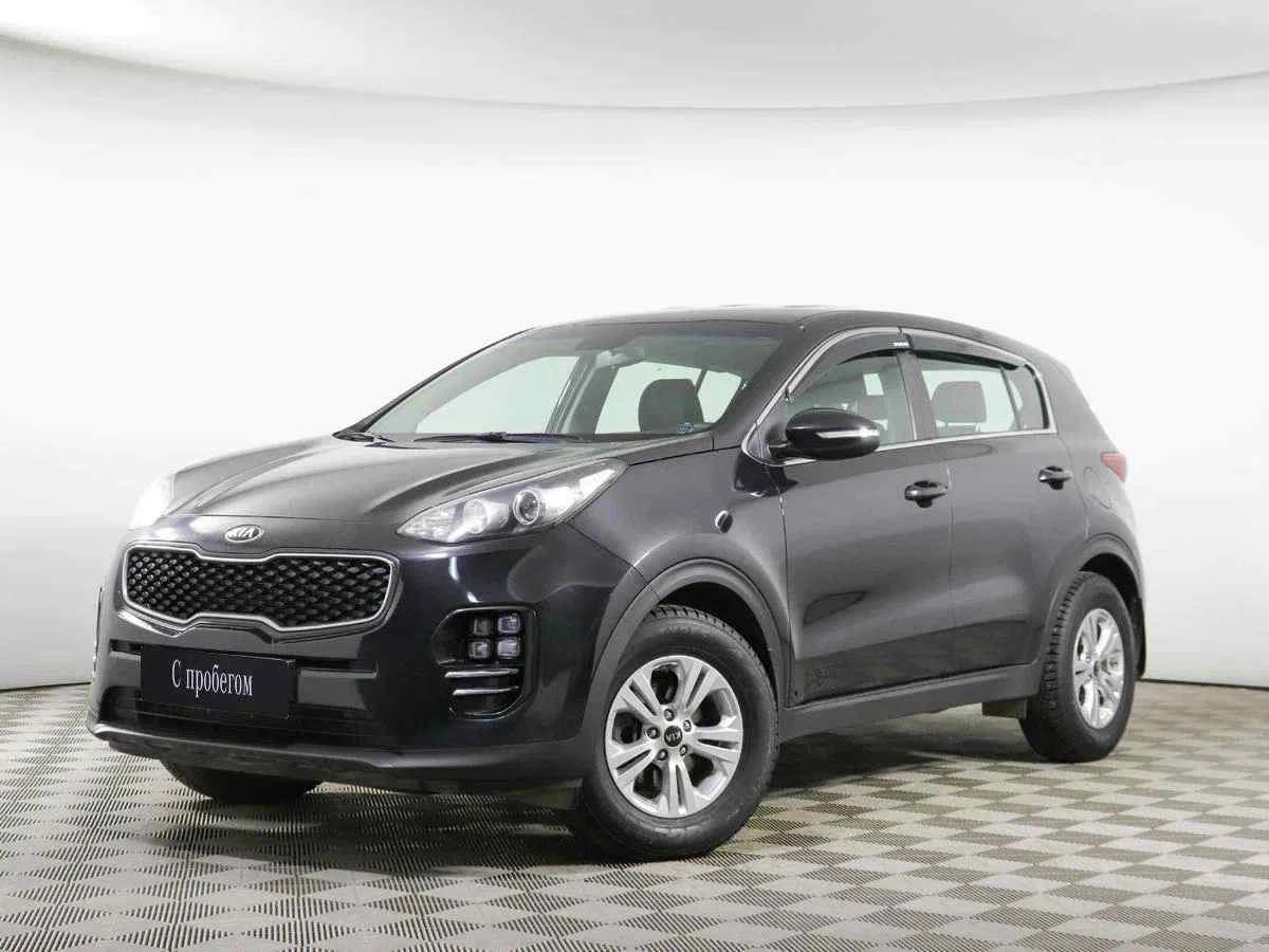 KIA Sportage, Черный, 2018, Автоматическая, 150 л.с., цена от 1 685 000 руб.