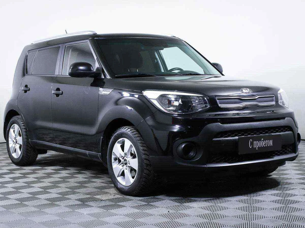 KIA Soul, Черный, 2017, Автоматическая, 124 л.с., цена от 1 050 000 руб.