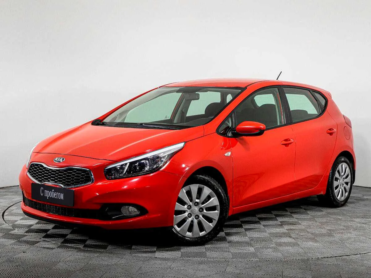KIA CEED, Красный, 2015, Механическая, 129 л.с., цена от 744 000 руб.