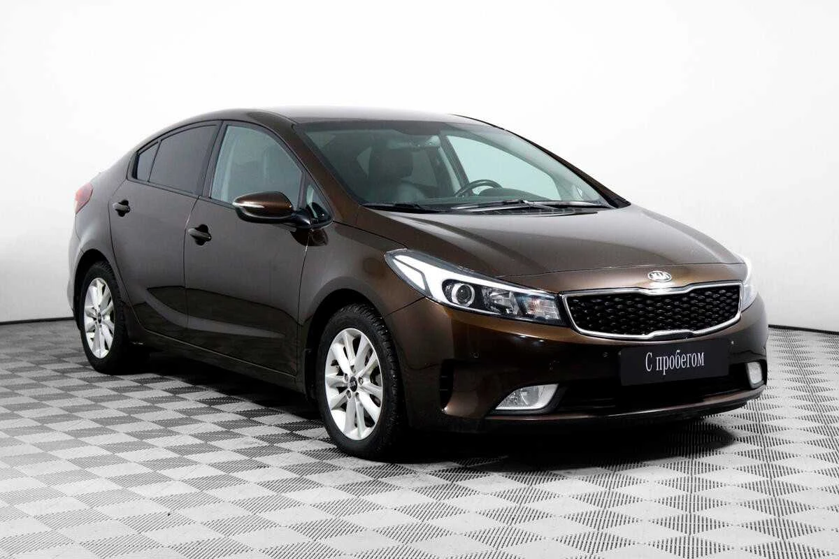 KIA CERATO, Коричневый, 2018, Автоматическая, 150 л.с., цена от 1 008 000 руб.