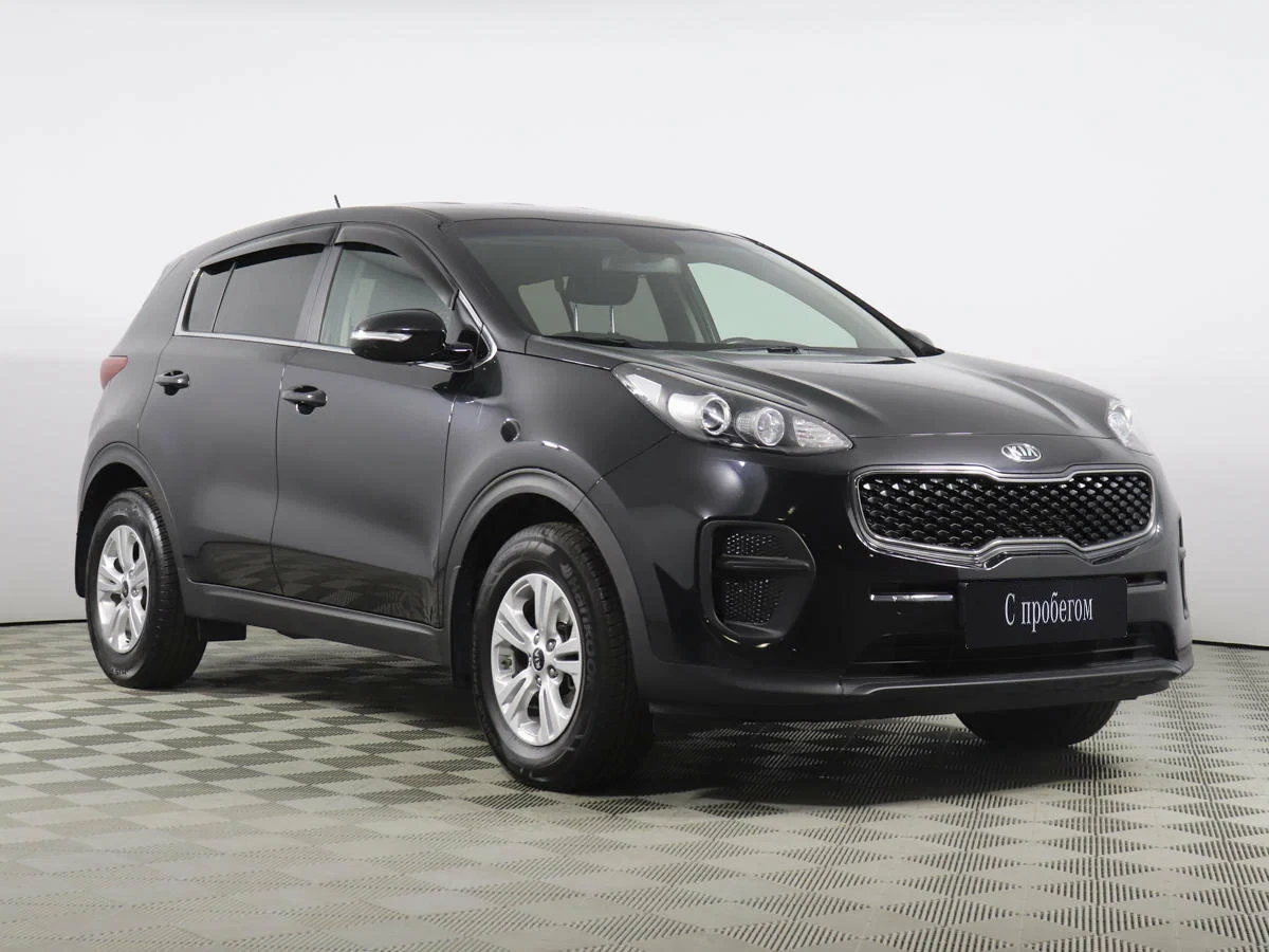 KIA Sportage, Черный, 2016, Механическая, 150 л.с., цена от 1 289 000 руб.