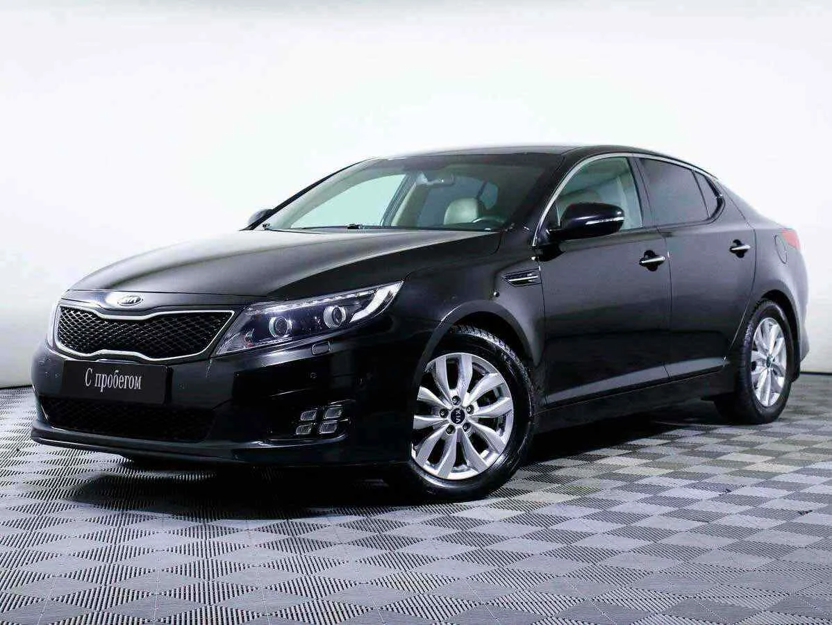 KIA Optima, Черный, 2015, Автоматическая, 150 л.с., цена от 870 000 руб.