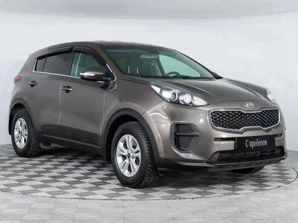 KIA Sportage, Коричневый, 2017, Автоматическая, 150 л.с., цена от 1 504 800 руб.