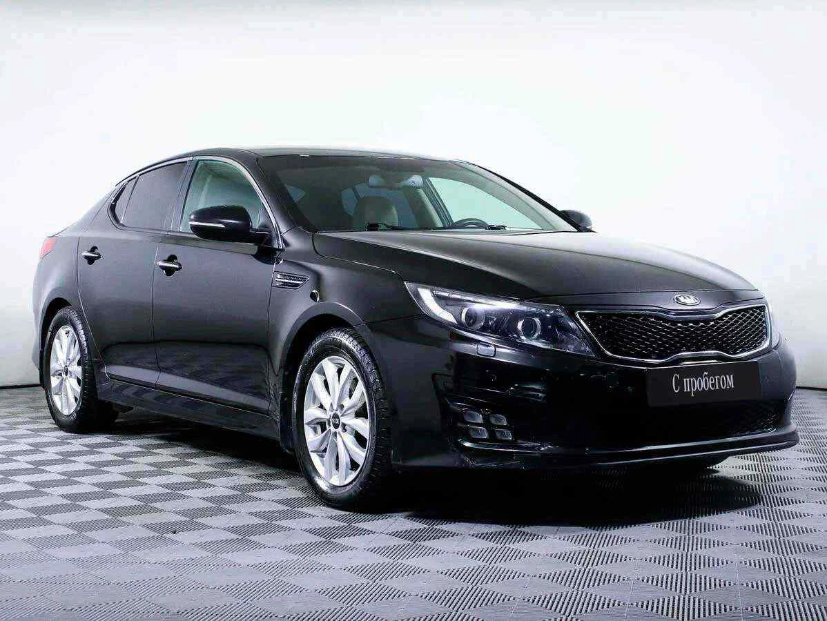 KIA Optima, Черный, 2015, Автоматическая, 150 л.с., цена от 870 000 руб.