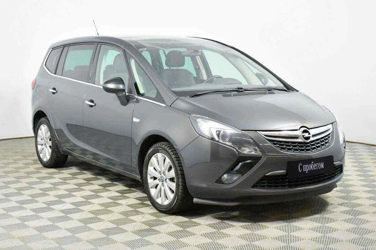 Opel Zafira, Серый, 2013, Автоматическая, 165 л.с., цена от 901 600 руб.