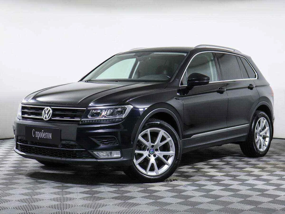 Volkswagen Tiguan, Черный, 2017, Робот, 180 л.с., цена от 1 417 000 руб.