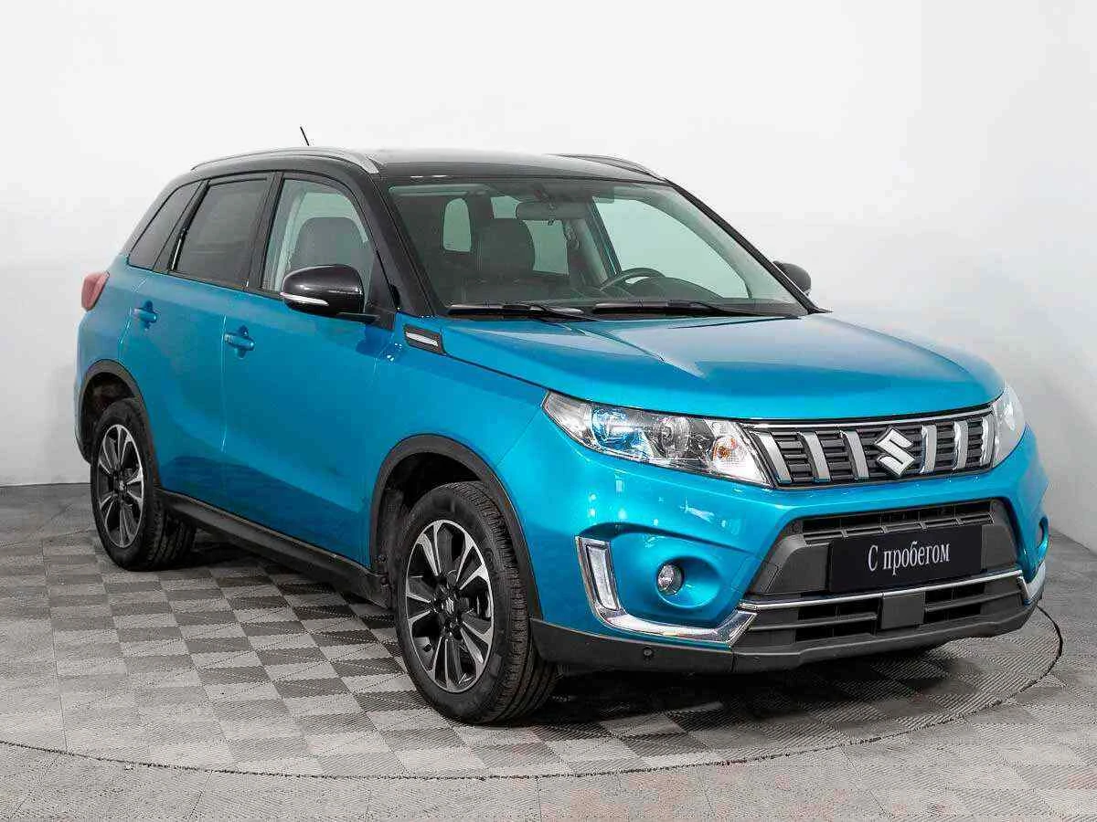 Suzuki Vitara, Голубой, 2019, Автоматическая, 117 л.с., цена от 1 499 000 руб.