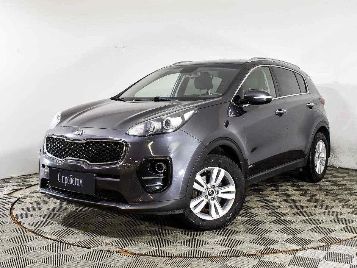 KIA Sportage, Серый, 2017, Автоматическая, 150 л.с., цена от 1 487 400 руб.