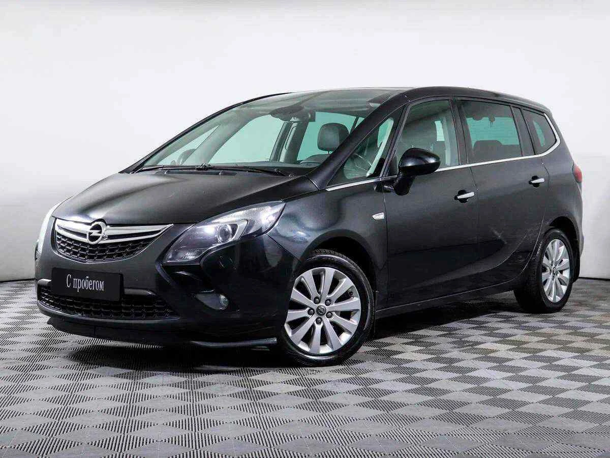 Opel Zafira, Черный, 2013, Автоматическая, 140 л.с., цена от 900 500 руб.