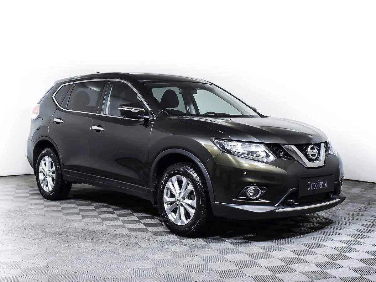 Nissan X-Trail, Зеленый, 2017, Вариатор, 144 л.с., цена от 1 208 000 руб.