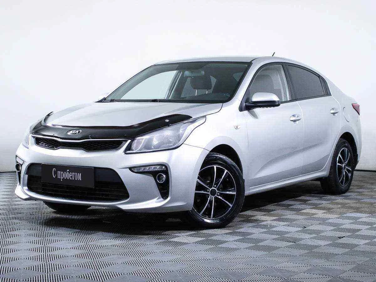 KIA Rio, Серебряный, 2018, Автоматическая, 123 л.с., цена от 775 000 руб.