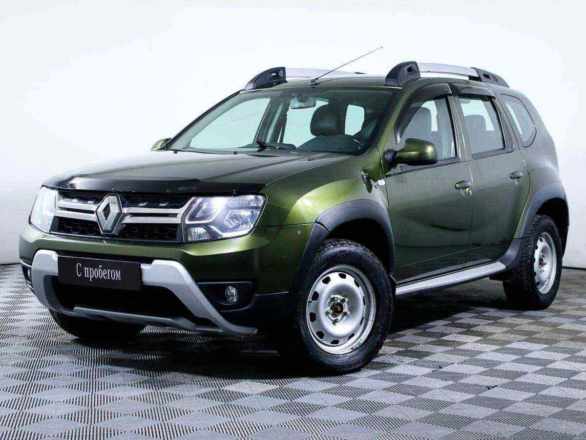 Renault Duster, Зеленый, 2016, Механическая, 143 л.с., цена от 870 000 руб.