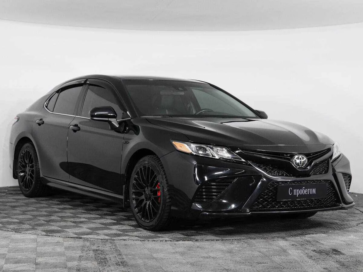 TOYOTA CAMRY, Черный, 2020, Автоматическая, 203 л.с., цена от 1 768 000 руб.