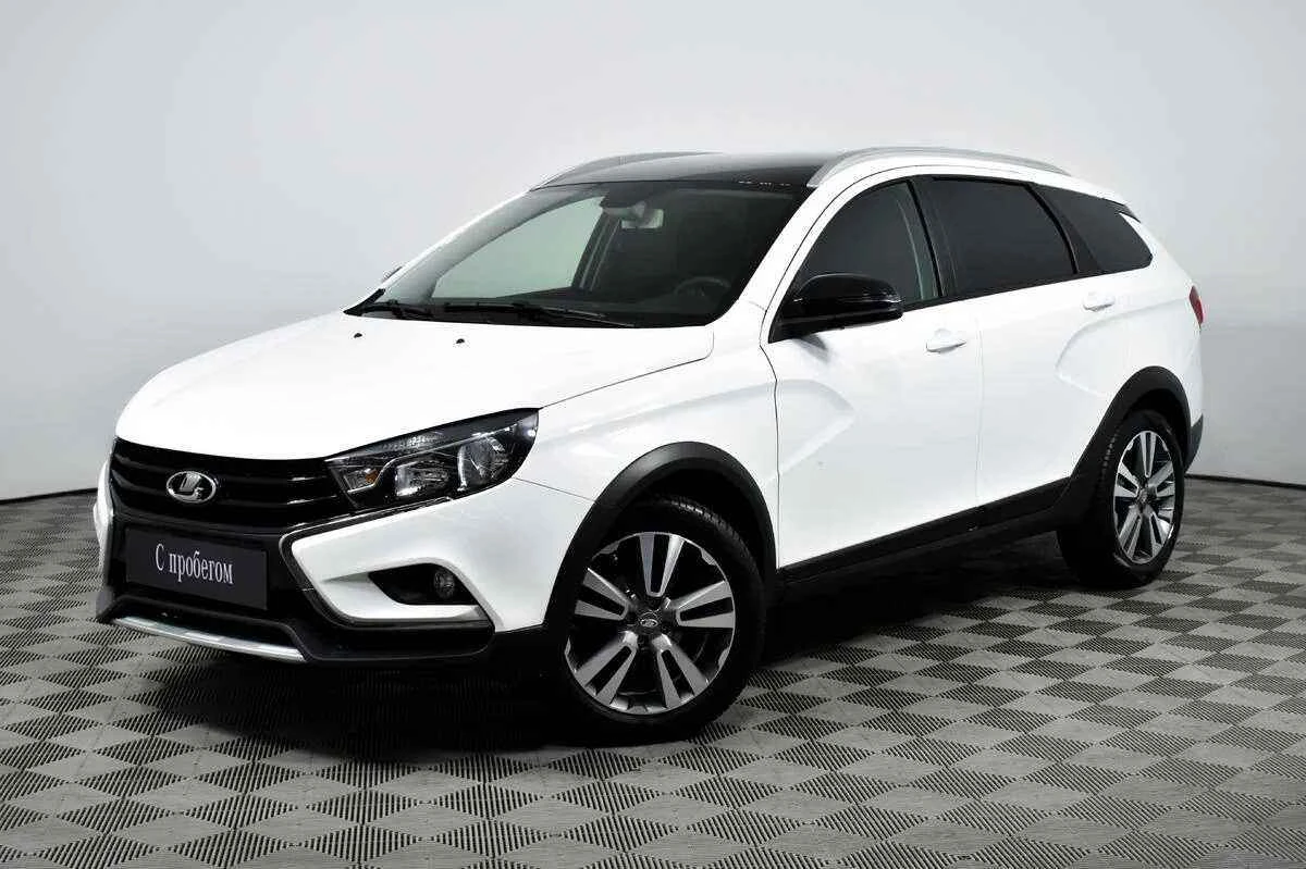 LADA Vesta SW Cross, Белый, 2021, Вариатор, 113 л.с., цена от 977 000 руб.