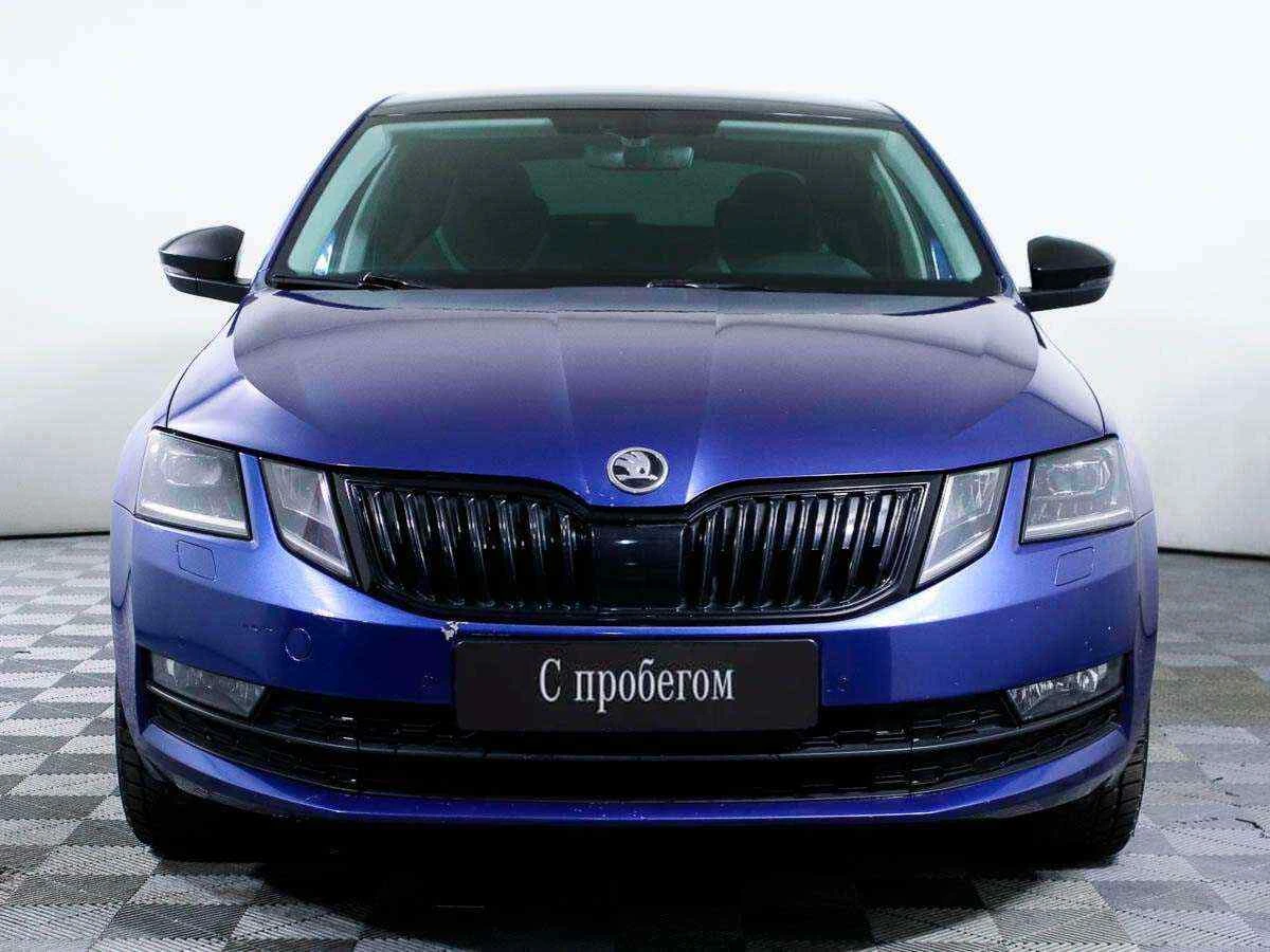 Skoda Octavia, Синий, 2018, Робот, 150 л.с., цена от 1 033 000 руб.