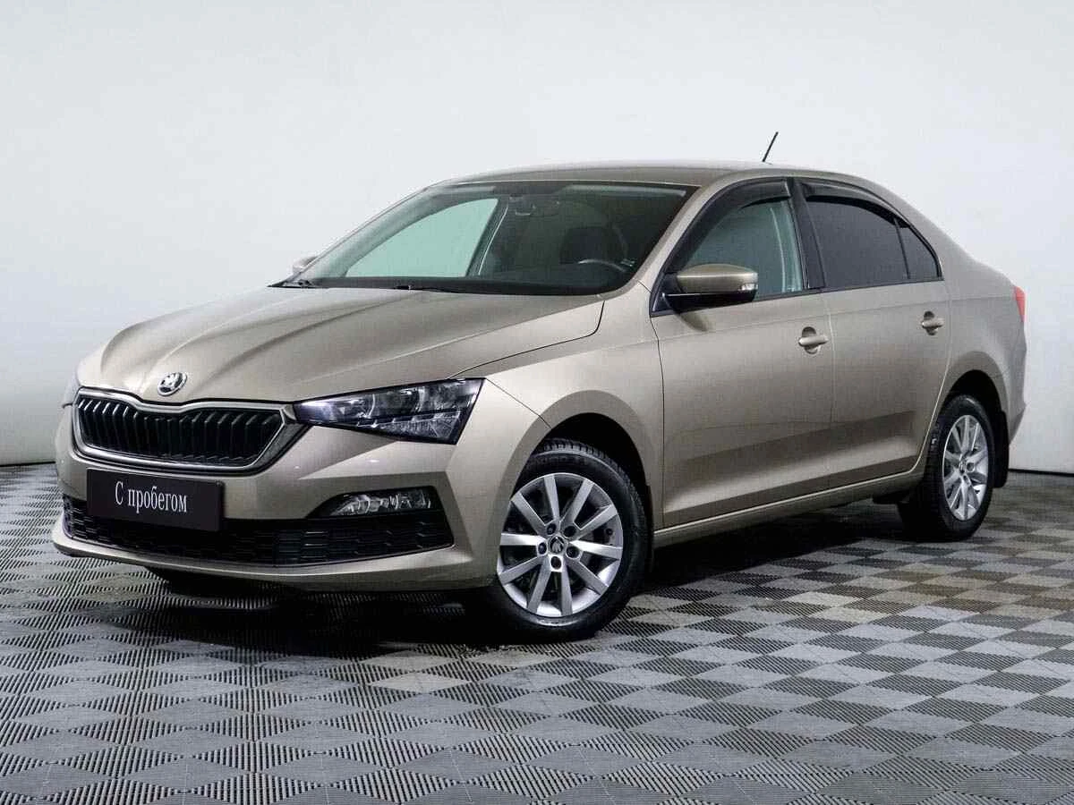 Skoda Rapid, Бежевый, 2020, Автоматическая, 110 л.с., цена от 930 000 руб.