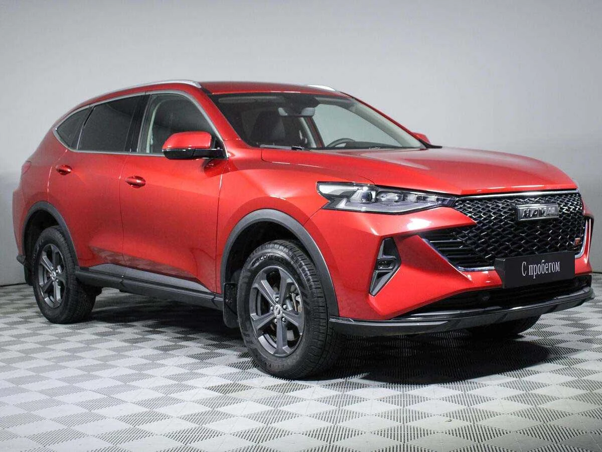 HAVAL F7, Красный, 2022, Робот, 150 л.с., цена от 1 330 400 руб.