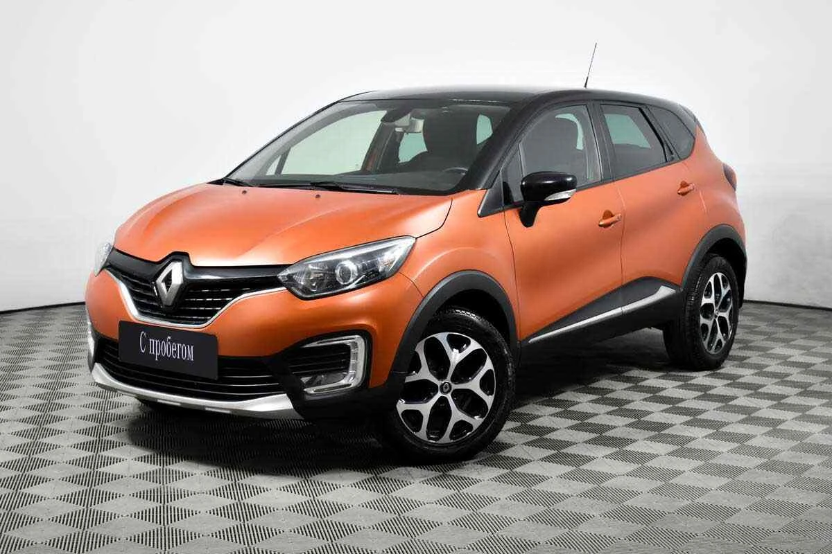 Renault Kaptur, Оранжевый, 2018, Вариатор, 114 л.с., цена от 776 200 руб.