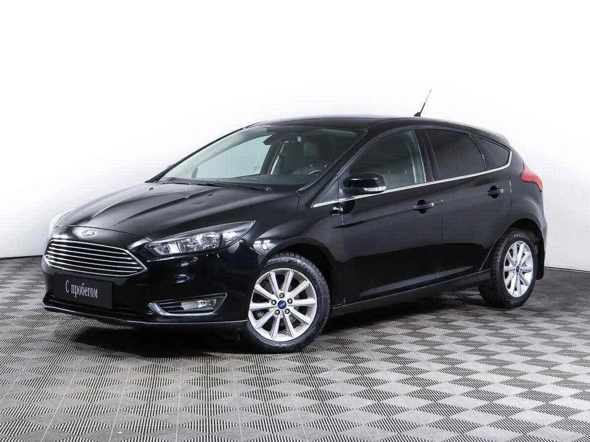 Ford Focus, Черный, 2016, Робот, 105 л.с., цена от 670 000 руб.