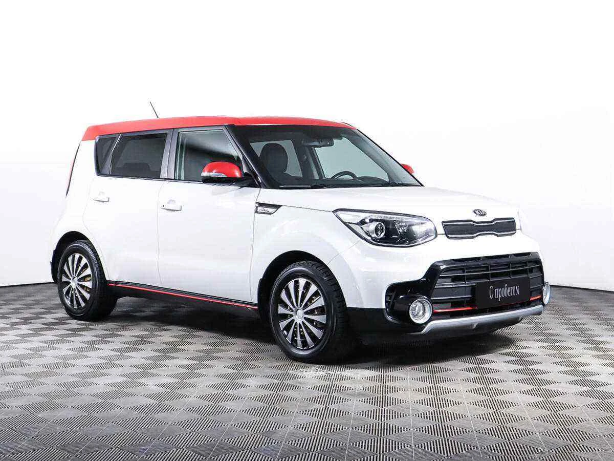 KIA Soul, Белый, 2017, Робот, 204 л.с., цена от 1 027 000 руб.