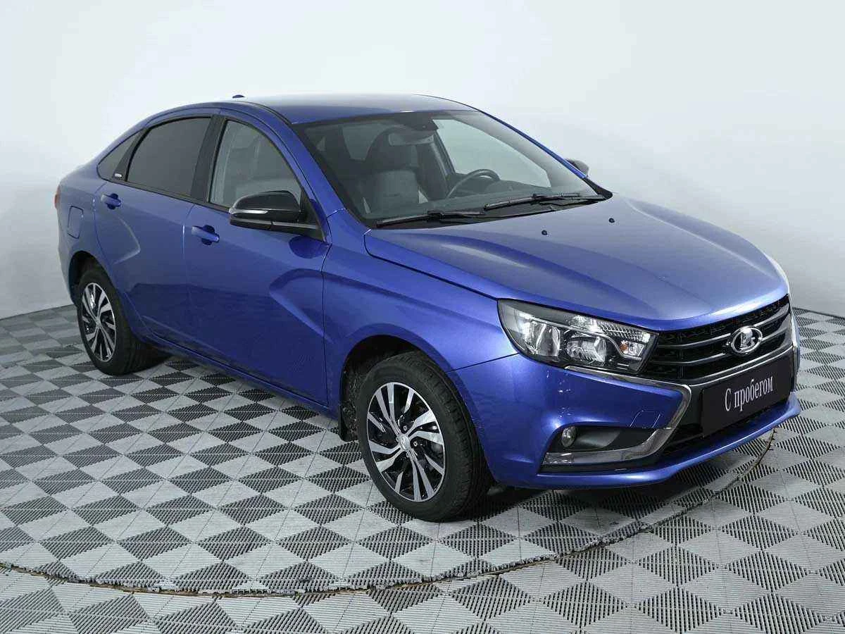 LADA Vesta, Синий, 2019, Вариатор, 113 л.с., цена от 451 000 руб.