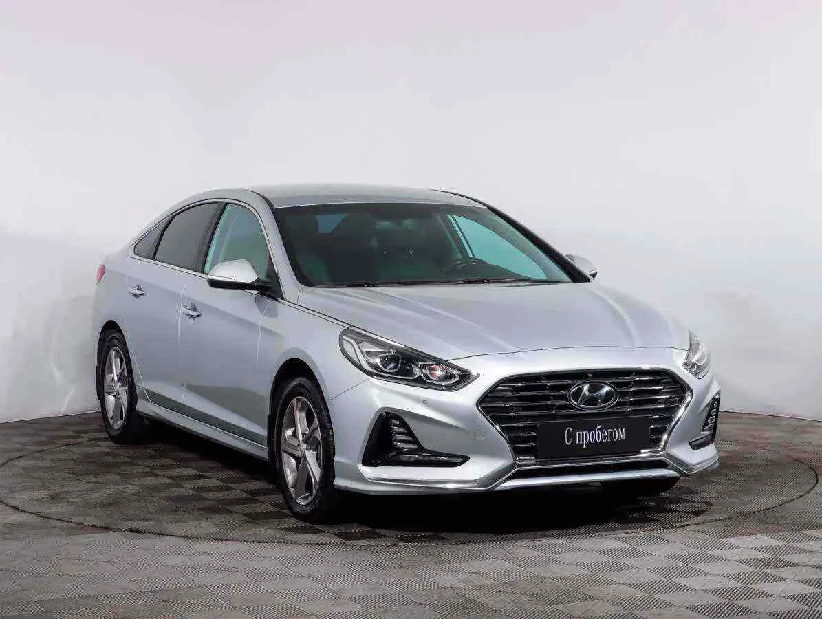 Hyundai Sonata, Серебряный, 2019, Автоматическая, 188 л.с., цена от 1 399 000 руб.