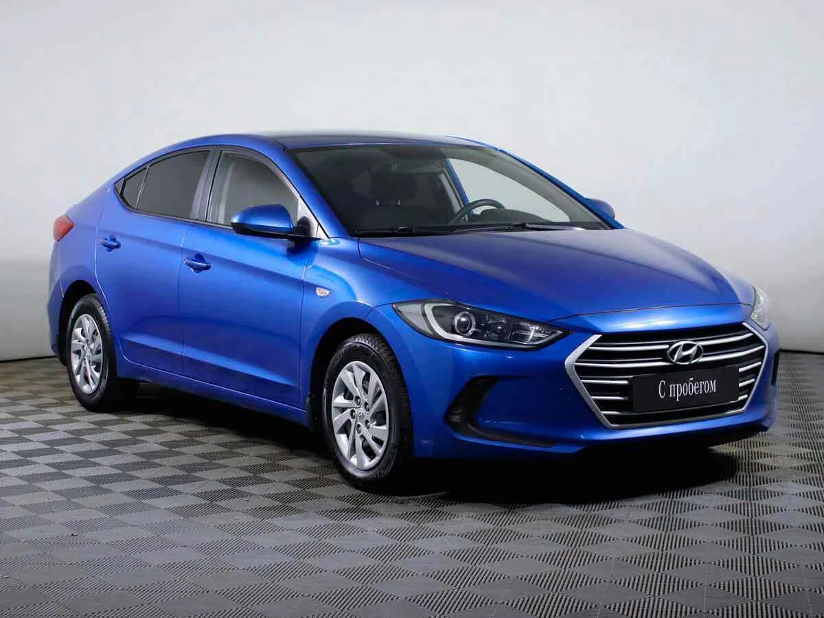 Hyundai Elantra, Синий, 2017, Механическая, 128 л.с., цена от 835 000 руб.