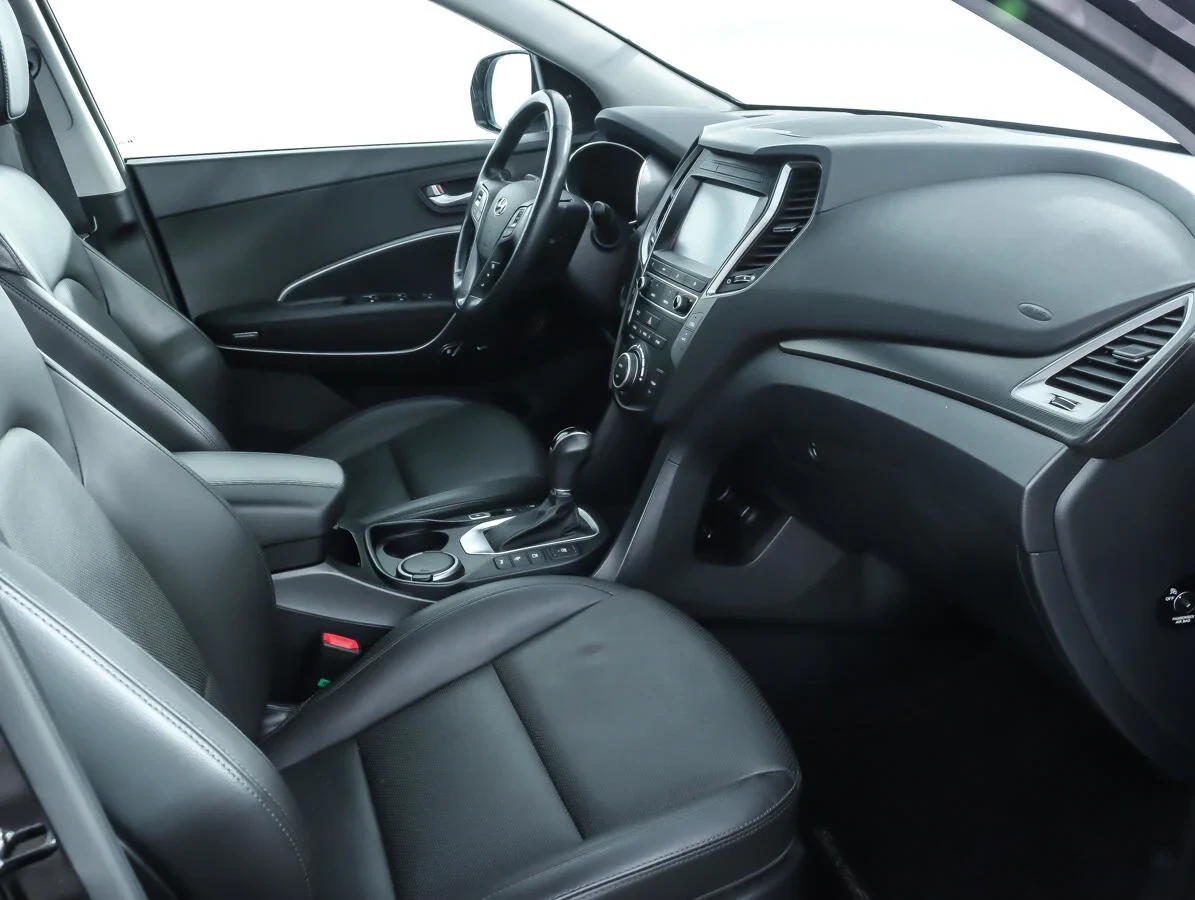 Hyundai Santa Fe, Черный, 2017, Автоматическая, 200 л.с., цена от 1 480 000 руб.