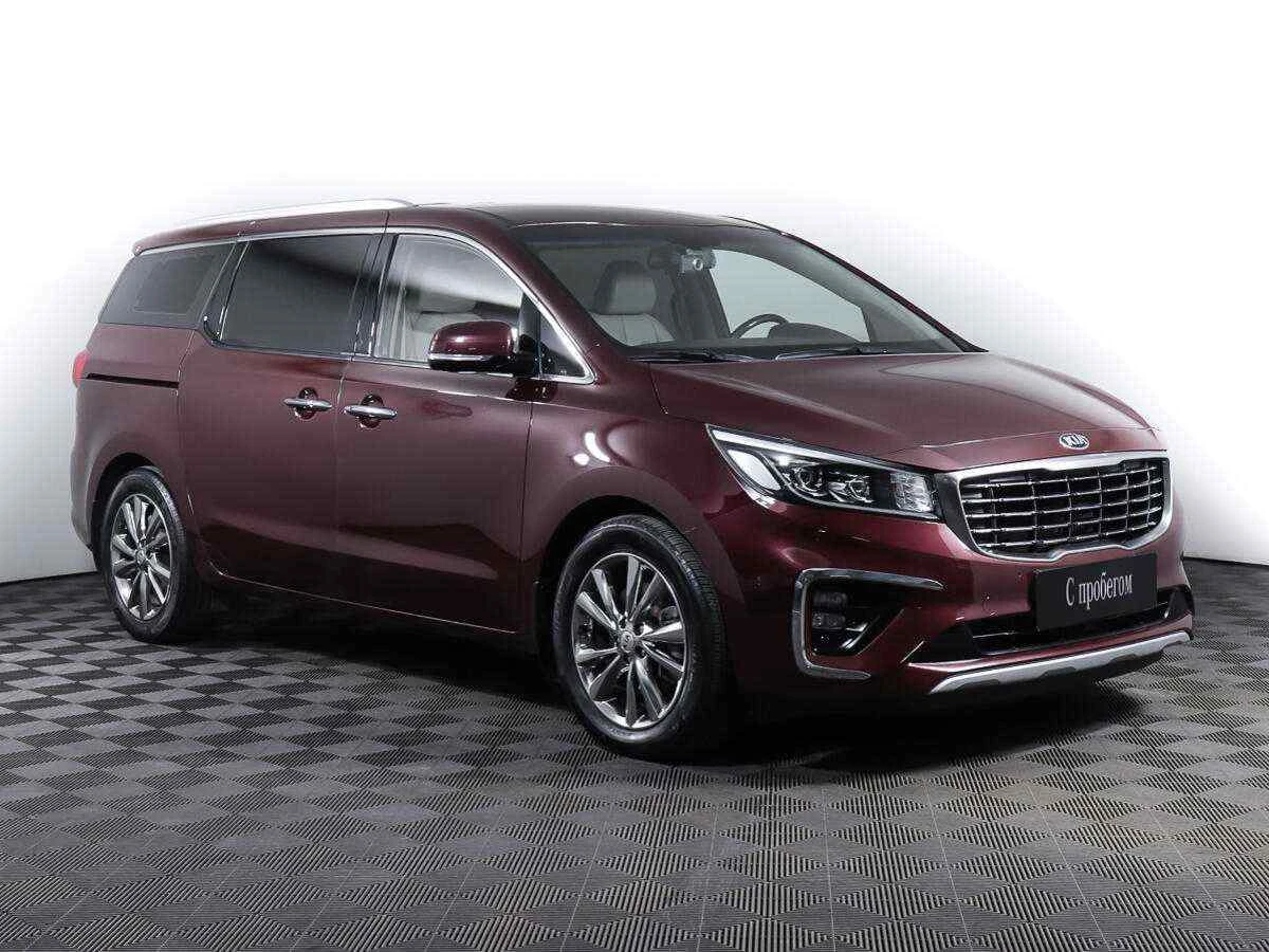 KIA Carnival, Красный, 2018, Автоматическая, 202 л.с., цена от 2 050 000 руб.