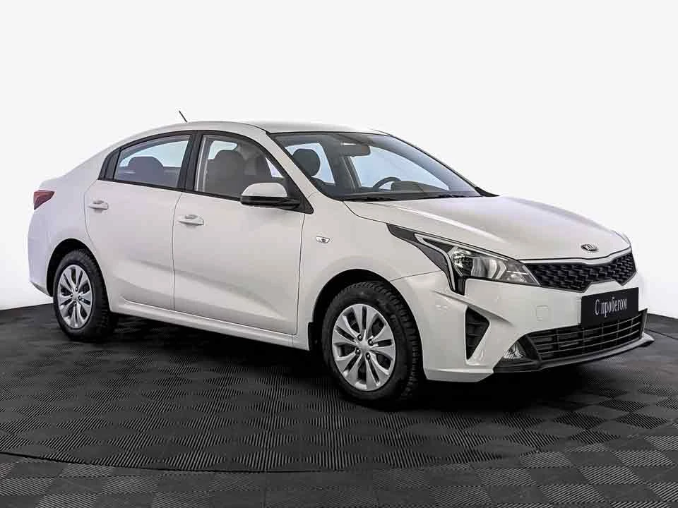 KIA RIO, Белый, 2021, Автоматическая, 123 л.с., цена от 1 264 000 руб.