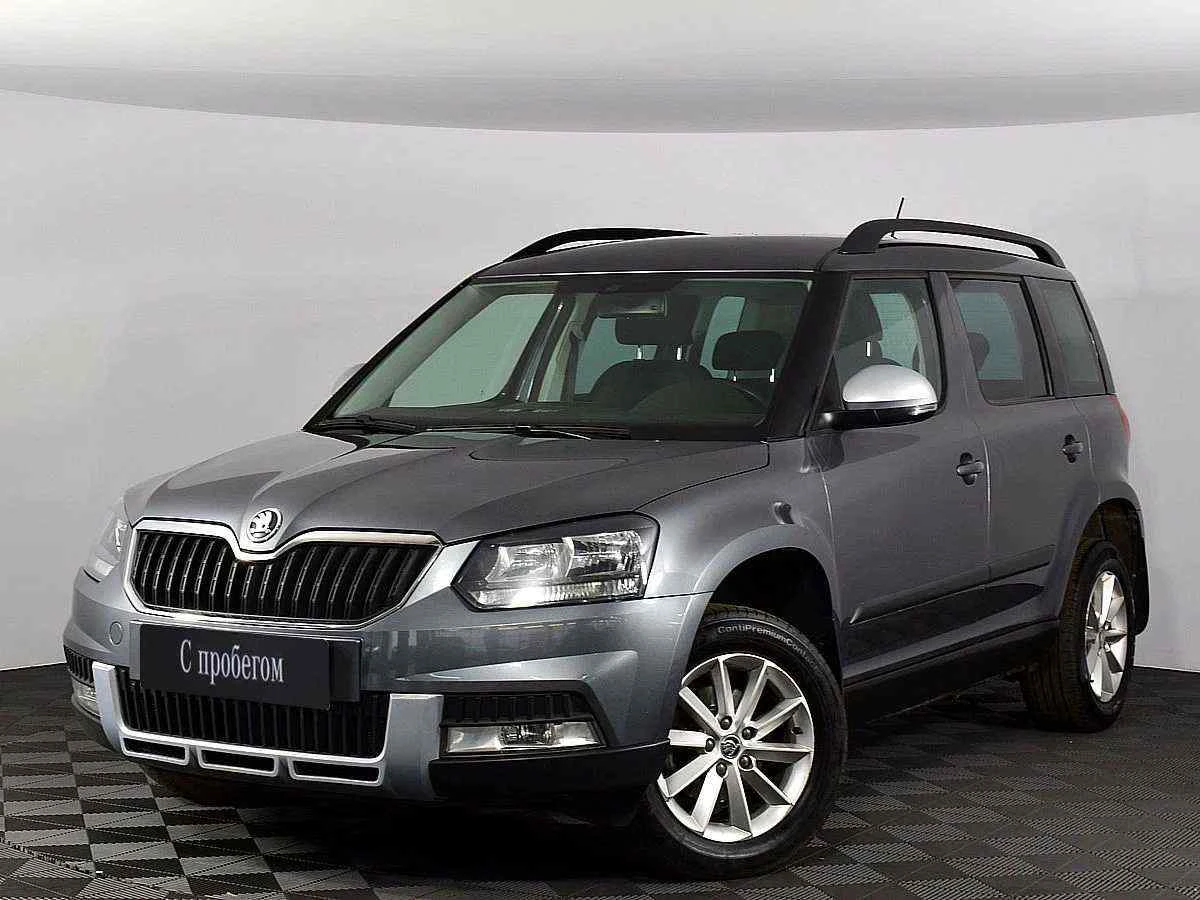 Skoda Yeti, Серый, 2015, Автоматическая, 110 л.с., цена от 949 000 руб.