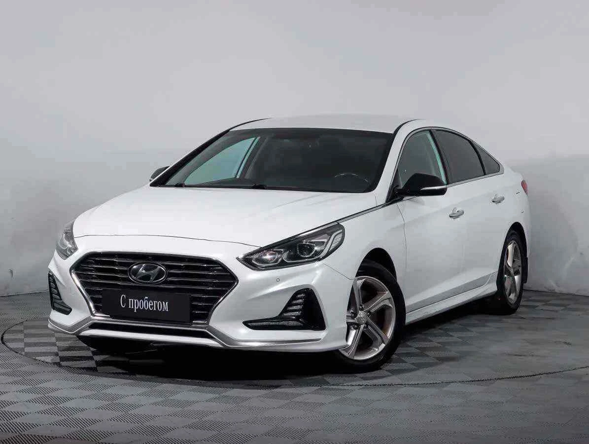 Hyundai Sonata, Белый, 2019, Автоматическая, 188 л.с., цена от 1 299 000 руб.
