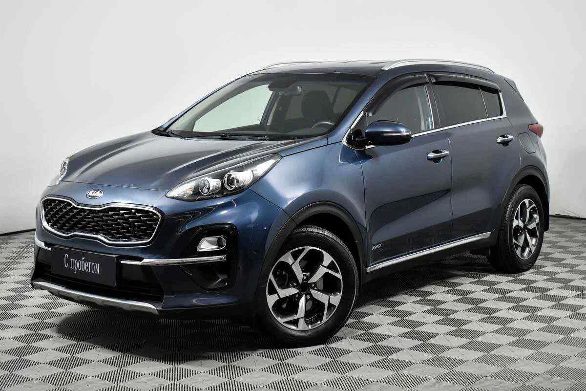 KIA Sportage, Синий, 2018, Автоматическая, 184 л.с., цена от 1 707 800 руб.