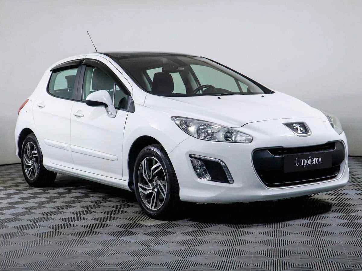 Peugeot 308, Белый, 2013, Автоматическая, 120 л.с., цена от 447 000 руб.
