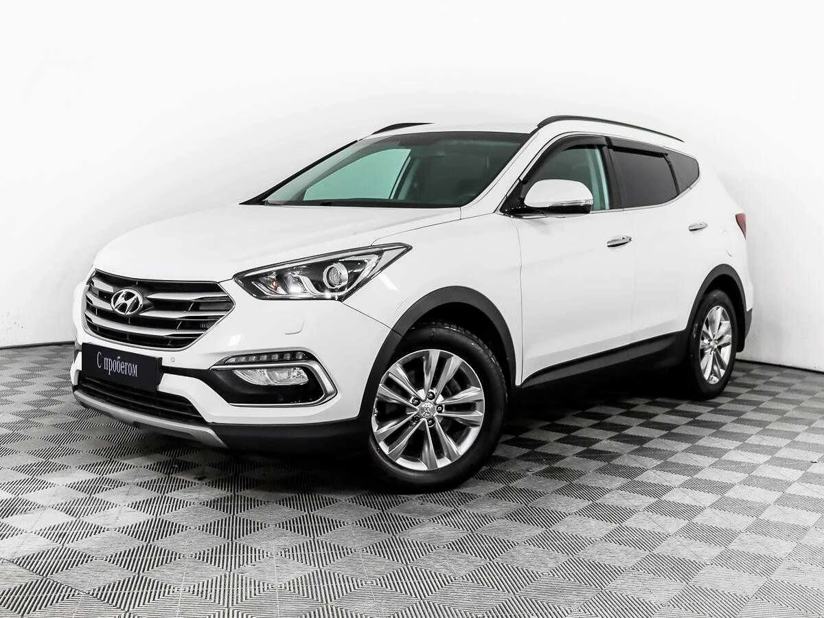 HYUNDAI SANTA FE, Белый, 2017, Автоматическая, 200 л.с., цена от 1 504 000 руб.