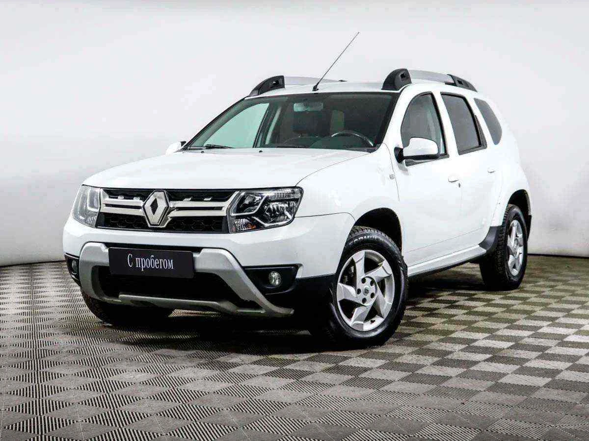 Renault Duster, Белый, 2017, Механическая, 109 л.с., цена от 977 000 руб.