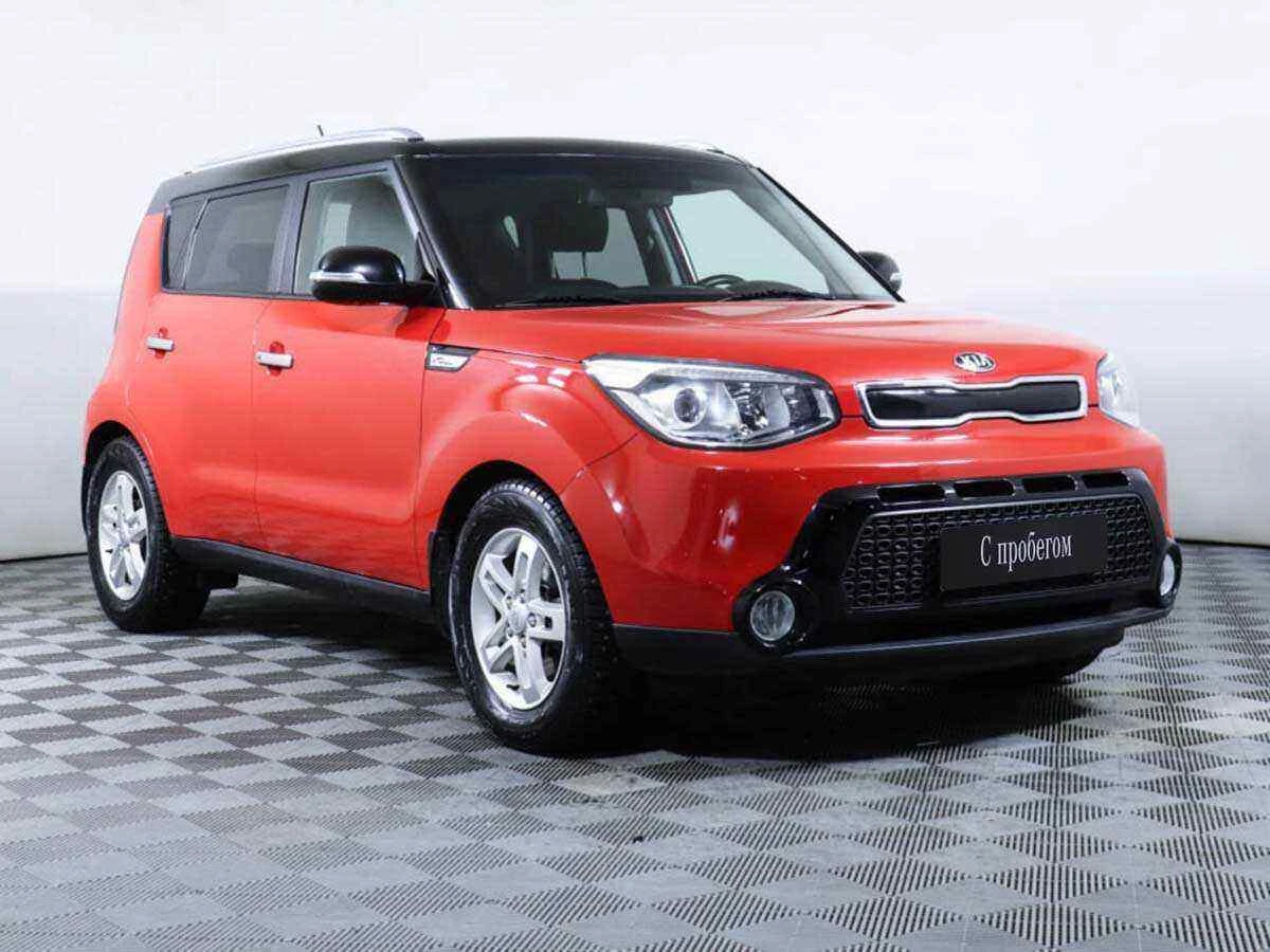 KIA Soul, Красный, 2014, Автоматическая, 124 л.с., цена от 705 000 руб.