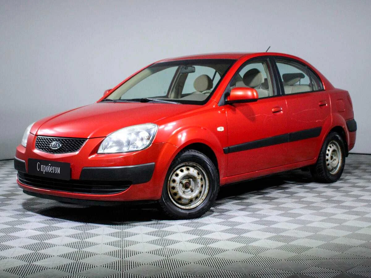 KIA RIO, Оранжевый, 2006, Автоматическая, 97 л.с., цена от 392 000 руб.