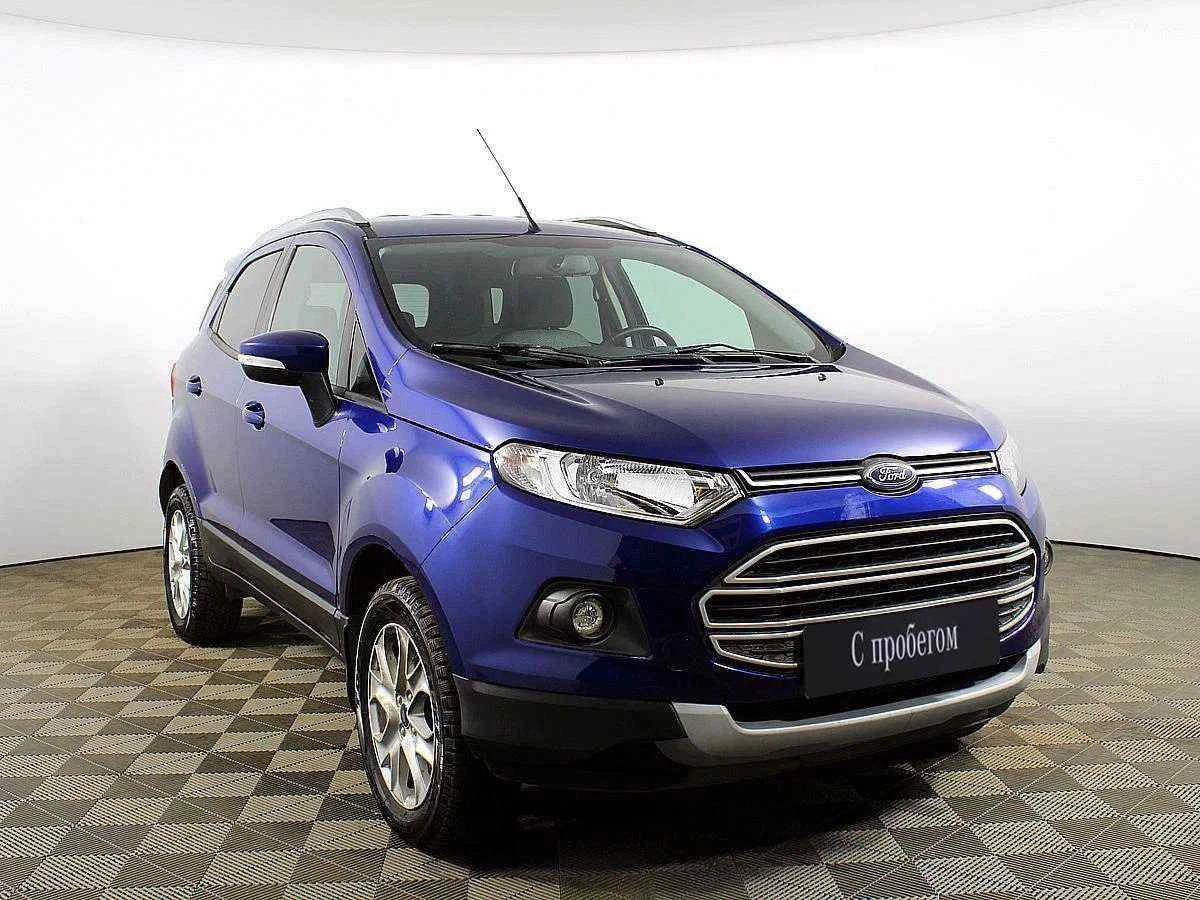 Ford EcoSport, Синий, 2016, Робот, 122 л.с., цена от 706 000 руб.