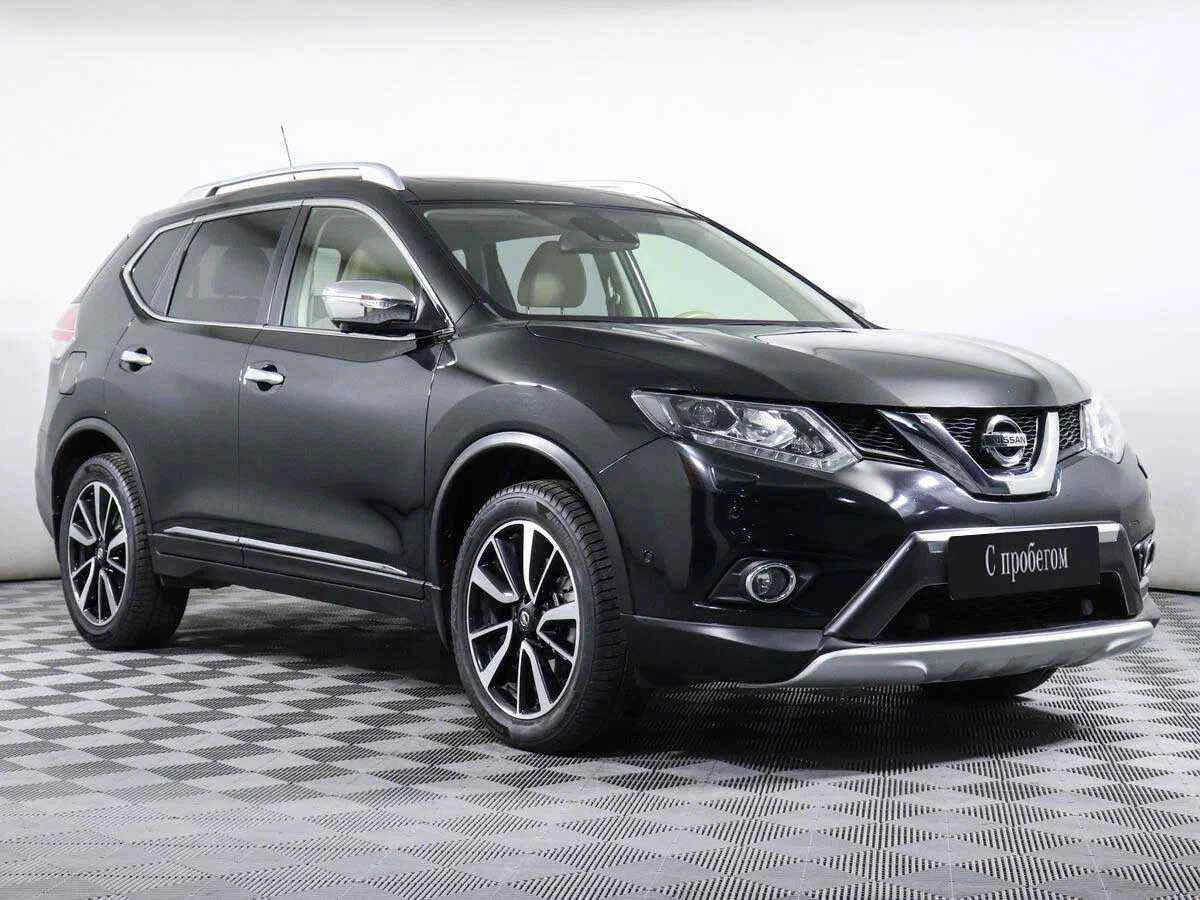 Nissan X-Trail, Черный, 2017, Вариатор, 130 л.с., цена от 1 348 000 руб.