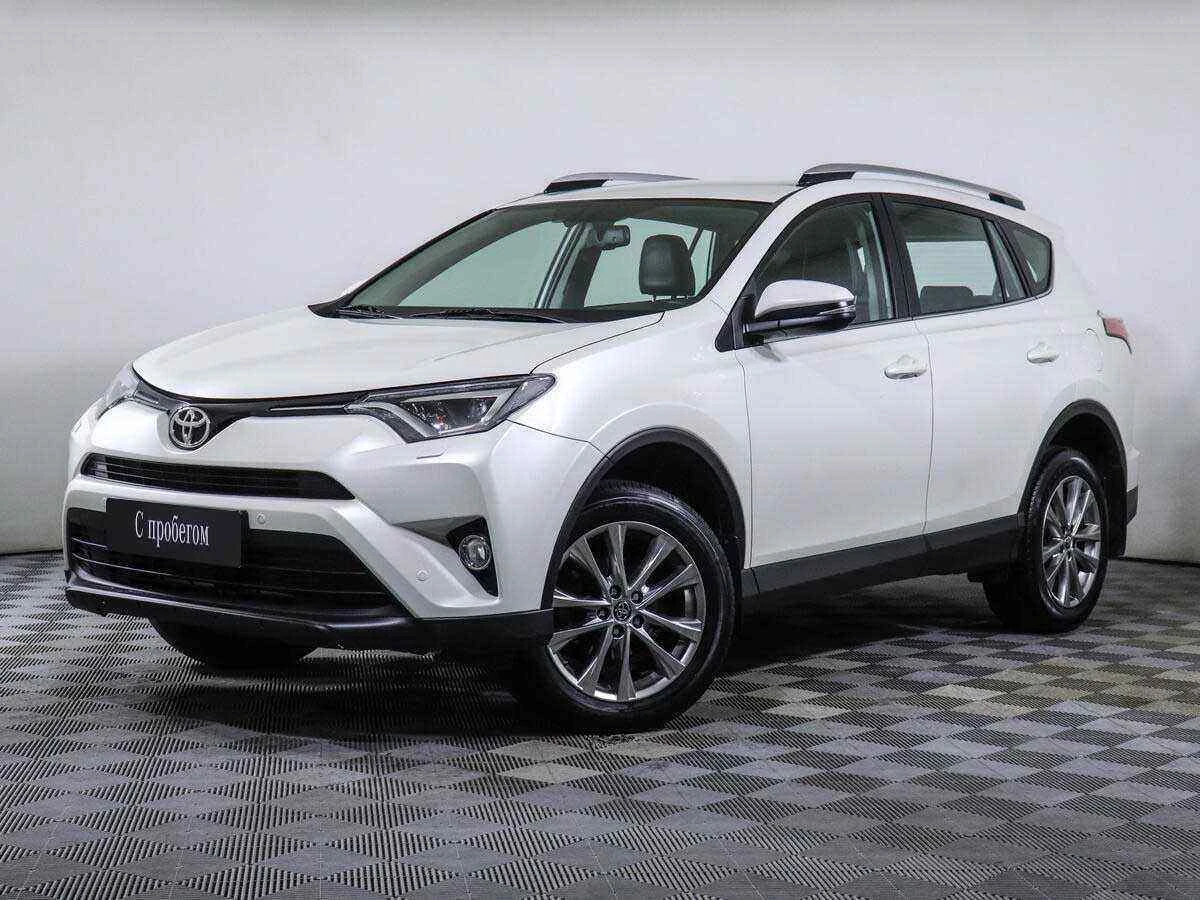 Toyota RAV 4, Белый, 2017, Вариатор, 146 л.с., цена от 1 979 000 руб.