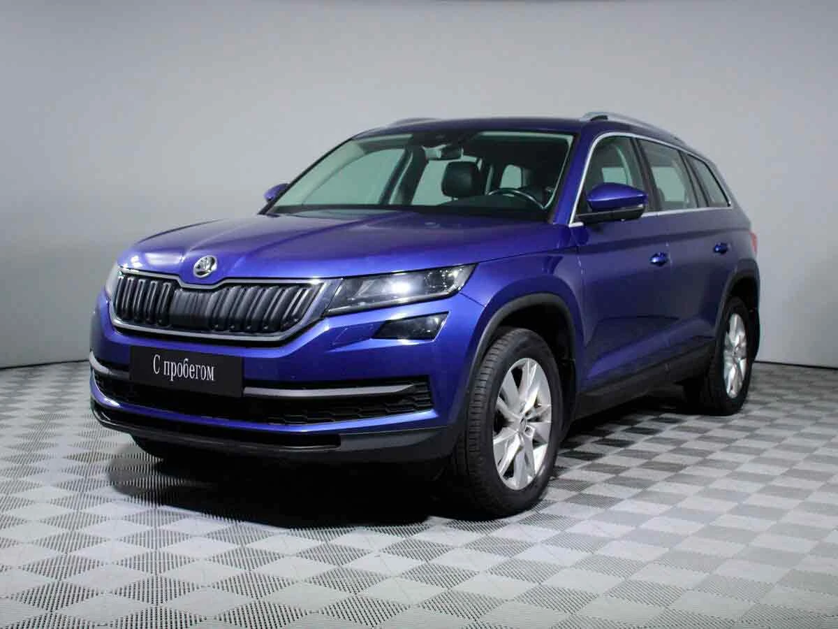 SKODA KODIAQ, Синий, 2018, Робот, 150 л.с., цена от 1 670 400 руб.