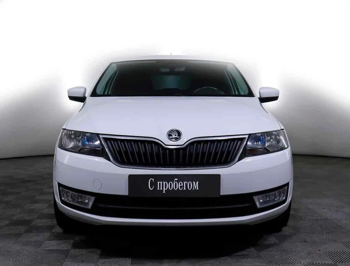 SKODA RAPID, Белый, 2016, Робот, 125 л.с., цена от 748 000 руб.