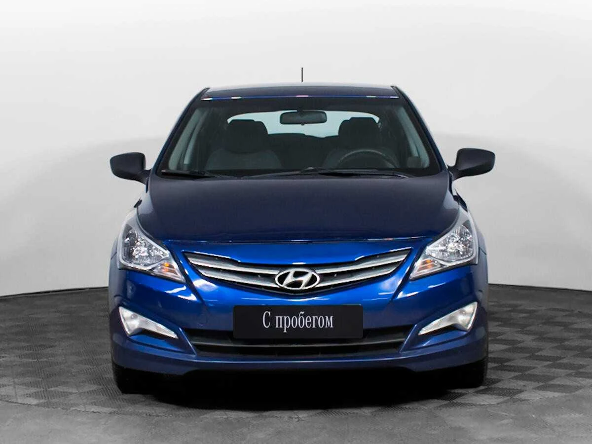 HYUNDAI SOLARIS, Синий, 2015, Автоматическая, 123 л.с., цена от 848 000 руб.