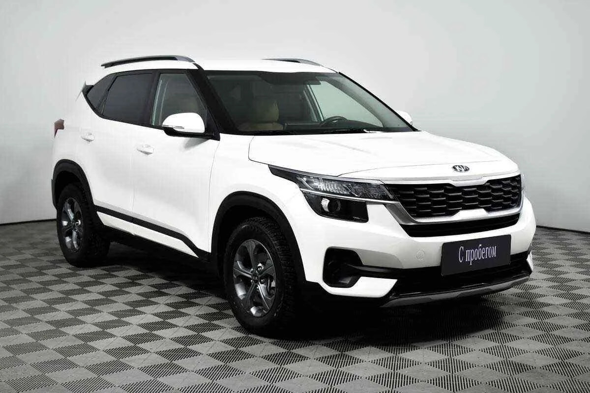 KIA Seltos, Белый, 2020, Автоматическая, 123 л.с., цена от 1 600 000 руб.