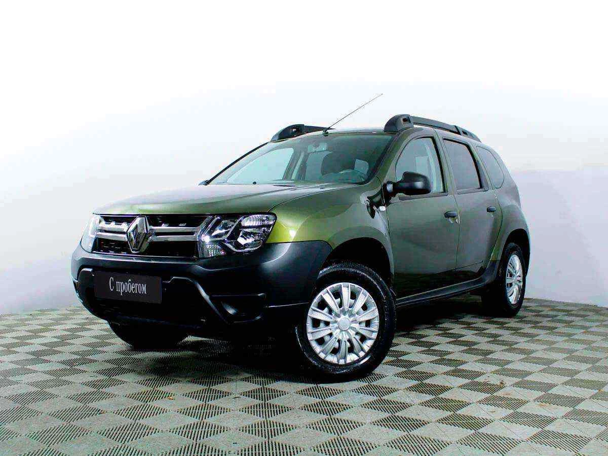 Renault Duster, Зеленый, 2018, Механическая, 114 л.с., цена от 1 243 000 руб.