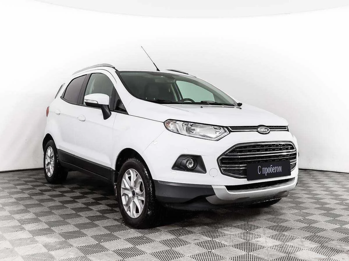 FORD ECOSPORT, Белый, 2015, Робот, 122 л.с., цена от 744 000 руб.
