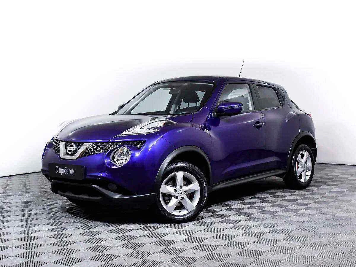 Nissan Juke, Синий, 2018, Вариатор, 117 л.с., цена от 1 353 200 руб.